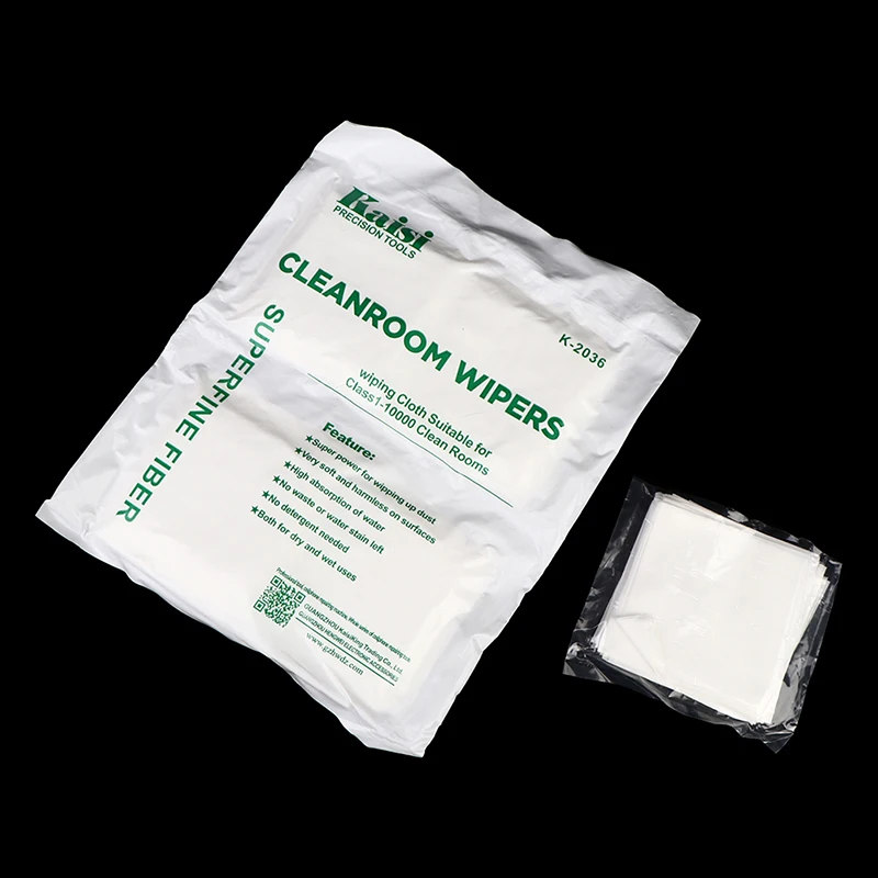 

50Pcs/200Pcs Dust free wiping cloth Phone LCD cleaning cloth Repair Tool