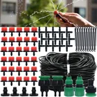 KESLA 5-50 м Автоматическая садовая полива регулируемая система капельного орошения 47 мм соединители шланга ЖК-цифровой таймер Ирригатор