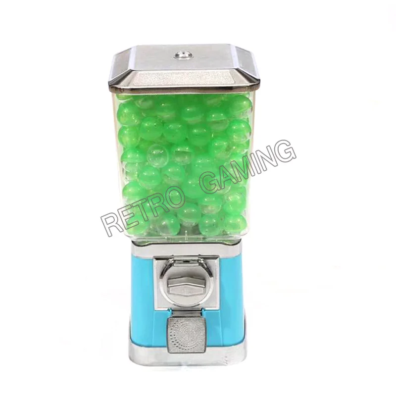 Coin Operated Desktop Machine Tabletop Candy Vendor Big Capsule Upright chewing gum Vending Machine Penny-in-the-slot Vendor