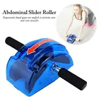 Тренировочный ролик для брюшного пресса, четырехколесный тренажер для мышц, тренировочное оборудование для фитнеса, тренажерного зала, дома