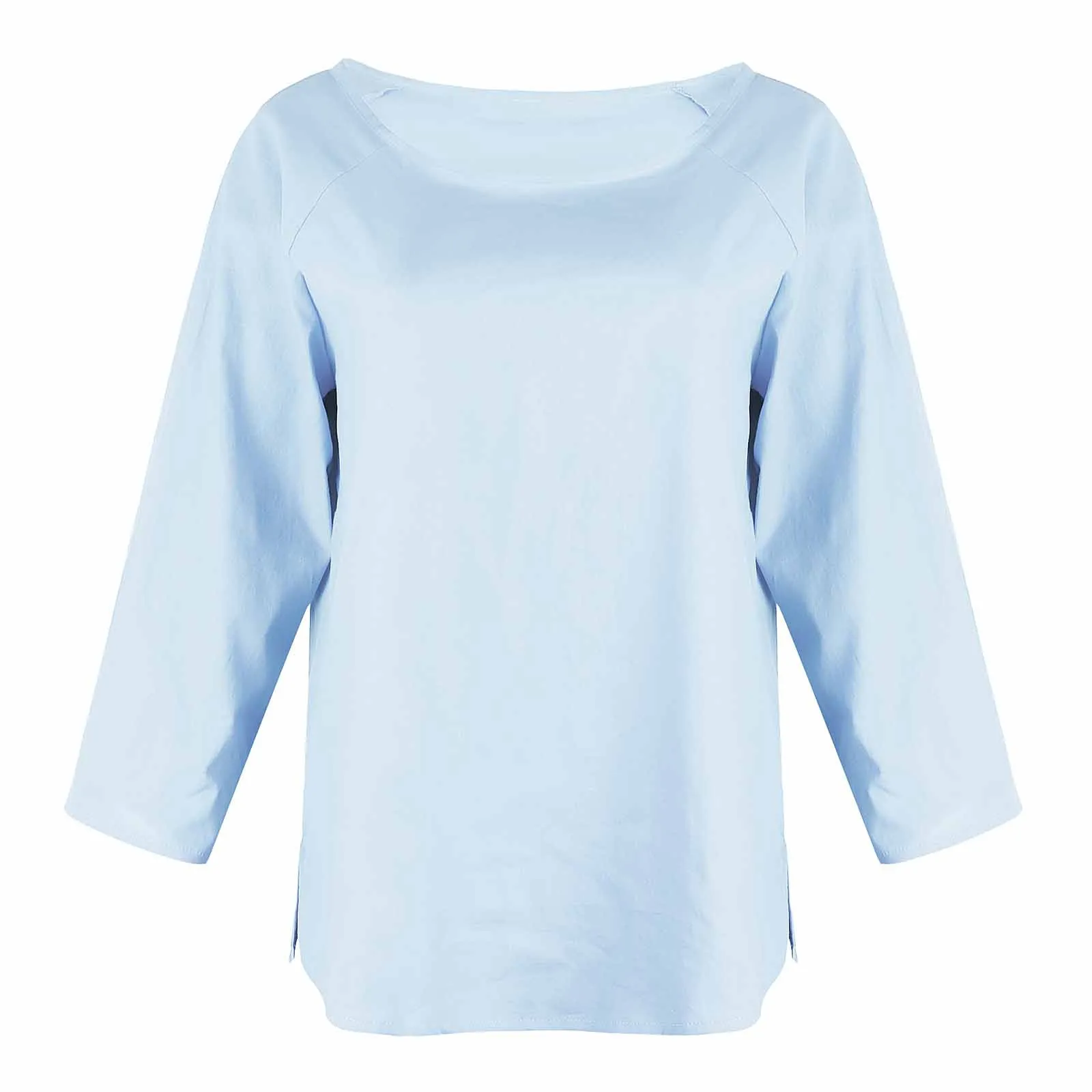 

Solid Color Linen Blouse Women Plus Size Sexy Loose Blouse Long Sleeve Casual Shirts O-neck Tunic Blusas Lady Tops S-3xl