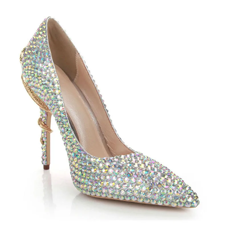 Туфли женские на высоком каблуке свадебные туфли обувь для подружки невесты