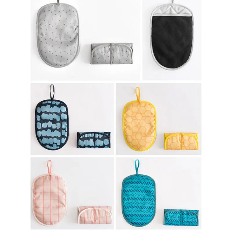 Новинка плюшевая портативная цветная обувь перчатки для путешествий кожа