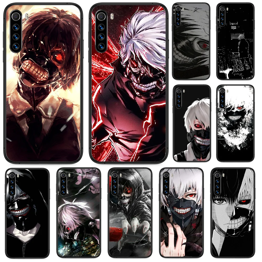 Чехол для телефона Tokyo Ghouls Ghoul Xiaomi Redmi Note 4A 4X 5 6 6A 7 7A 8 8A 4 5A 8T Plus Pro Черный силиконовый