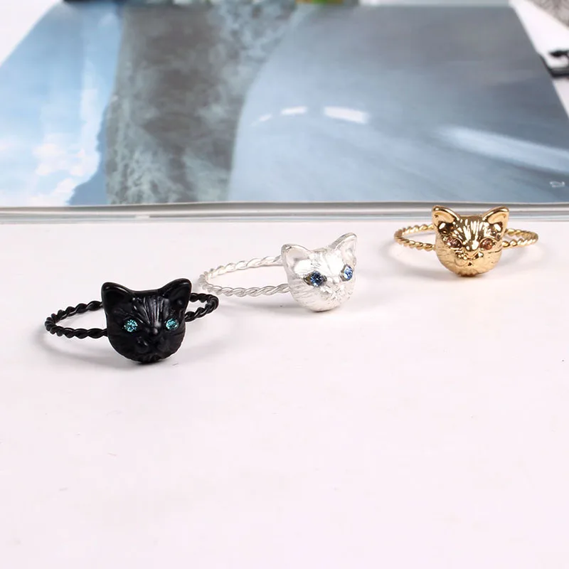 Кольца женские в минималистичном стиле трендовые ювелирные изделия с милым