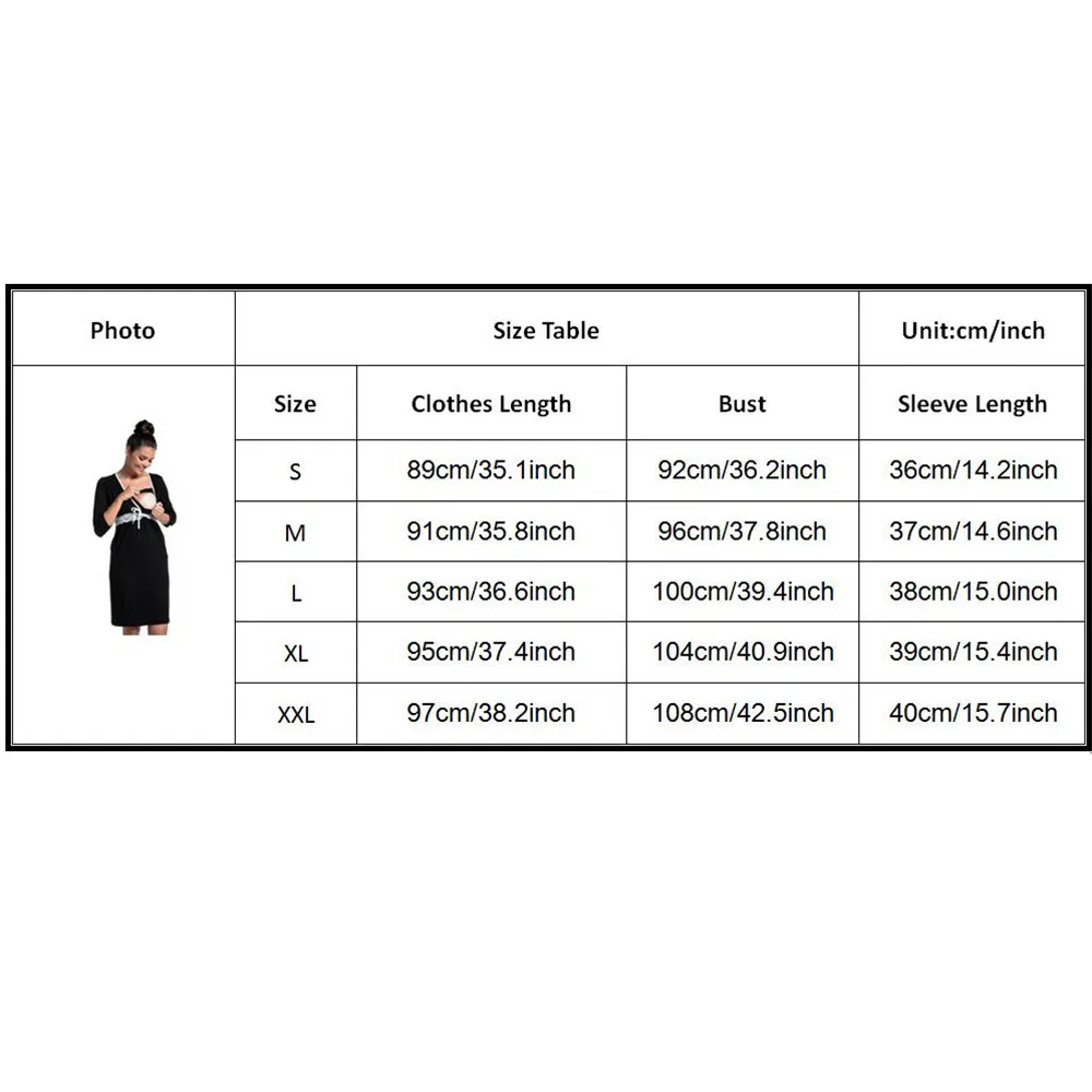 

Maternity Clothes Lace Nightgown Stitching Multifunctional Breastfeeding Dress for Pregnant Women Pajamas Nursing Sleepwear