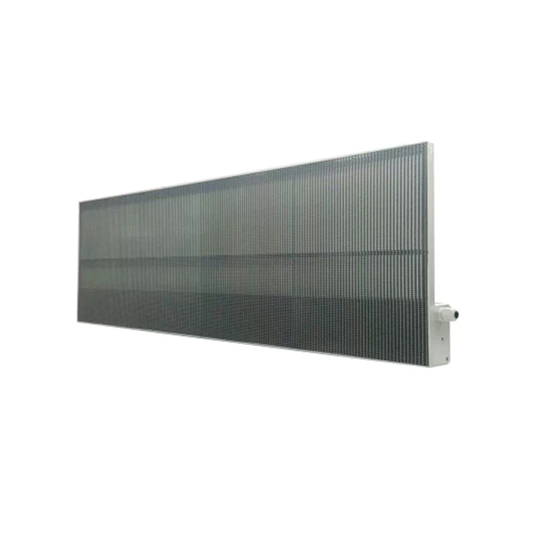 Harga P2.7 P5.4 Layar Display Led Transparansi Display Jendela Penanda Digital Belakang Mobil Dalam Ruangan Panel Led Iklan Transparan