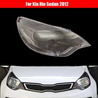 headlight lens for kia rio sedan 2012 headlamp cover car replacement auto shell sedan type