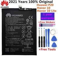 100 original replacement phone battery hb396286ecw for huawei honor 10 lite honor10 lite pour p smart 2019 battery 3400mah