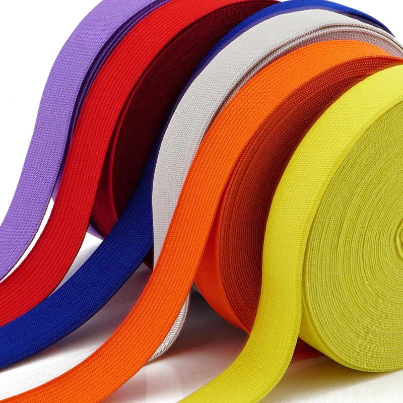 Цветные эластичные ленты 20 мм плоская швейная резинка нижнее белье трусики