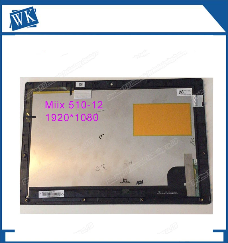 Ноутбук ЖК монитор/ноутбук для Lenovo IdeaPad MIIX510 12isk 12 miix 510 12IKB 80XE с сенсорным экраном в