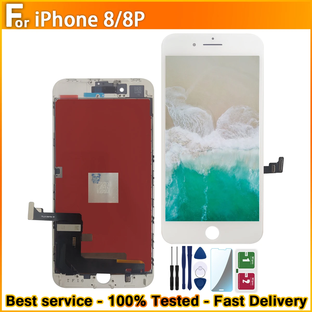 Оригинальный ЖК-дисплей для iPhone 8plus ЖК сенсорный экран сенсорная панель в сборе 8
