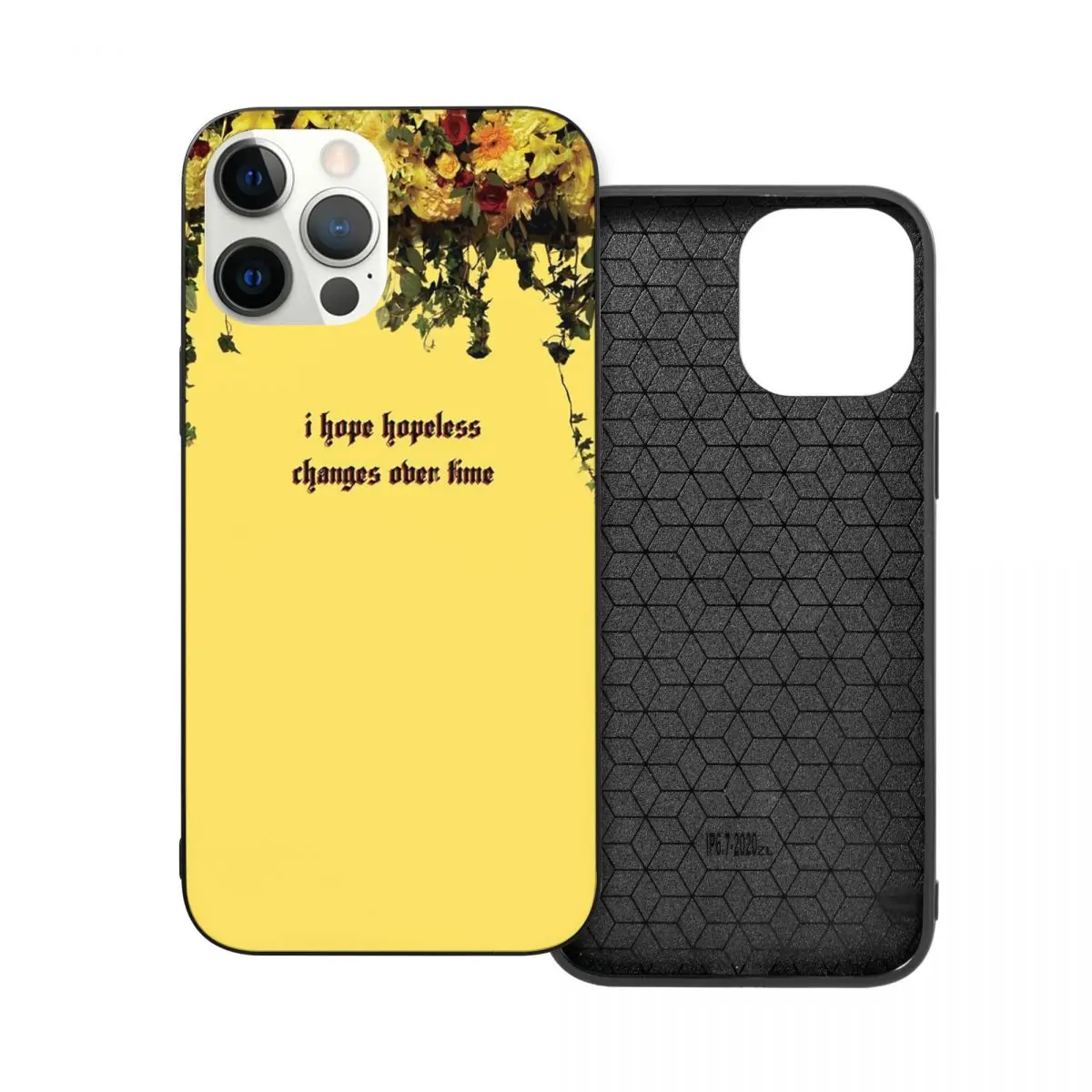 

Hopeless PC Glass TPU Phone Case for iPhone 13 12 11 Xs Xr X Pro Max Mini 7 8 Se2 Plus 6 6S