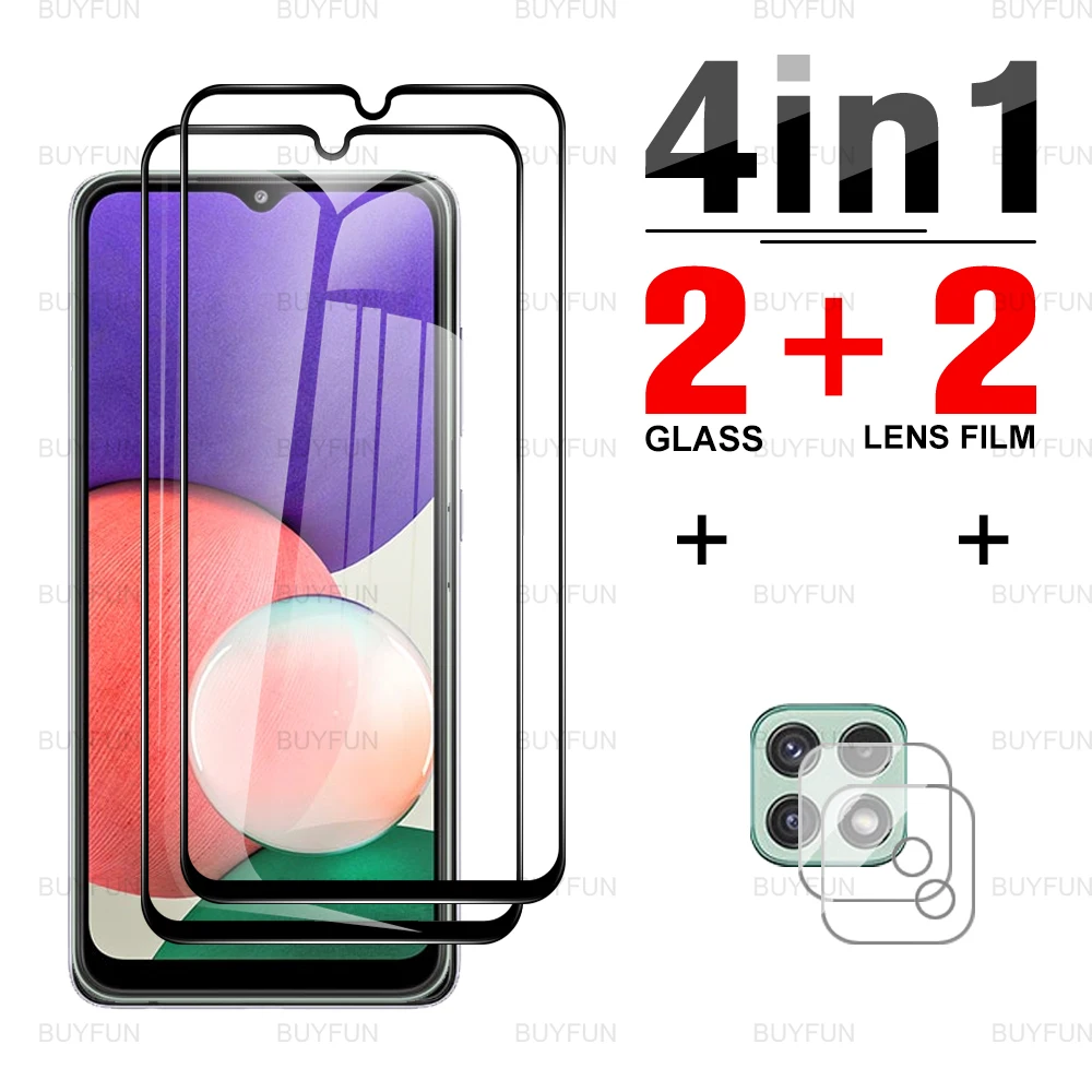 

Защитная пленка для экрана для Samsung процессором обработки изображений, A22 5G 6,5 дюймов Анти-царапинам ультратонкая пленка из закаленного стек...