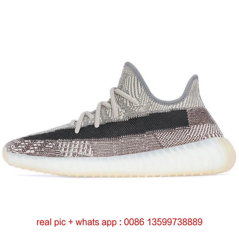 

2021 new pair designer fly weave design top quality breathable stretch shoes 350 v2 women's and men's sports shoes casual shoes