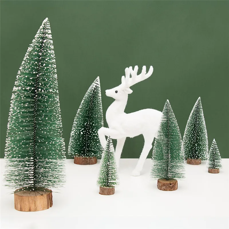 Рождественская елка Arbol de Navidad Новогодняя Мини маленькая белоснежная сосна