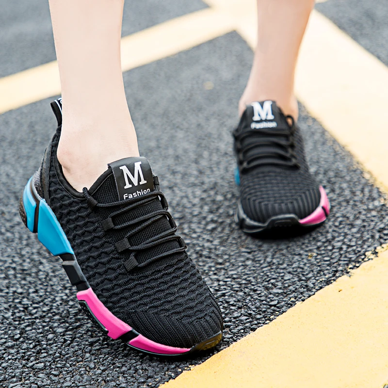 Tenis Mujer Women Runnigng Shoes High Quality Gym Shoes for Female Fitnes Stability Sneakers Lady Athletic Jogging Trainers