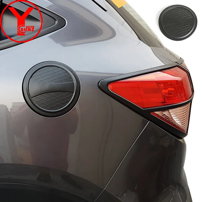 Черная крышка топливного бака из АБС-пластика для Honda VEZEL HRV H-RV 2018 2015 2014 2016