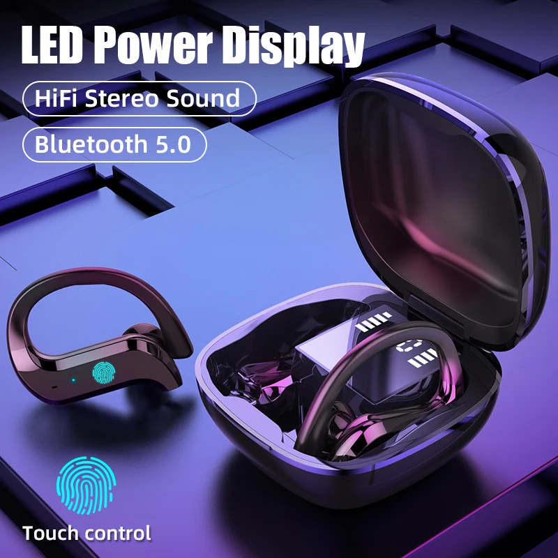 TWS стереонаушники с поддержкой Bluetooth 5 0 и сенсорным управлением|Наушники