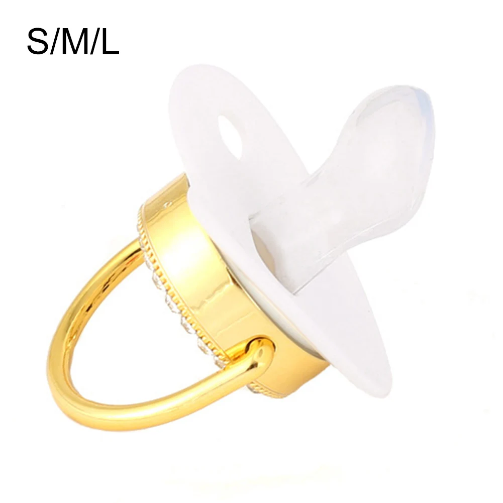 

Baby's Pacifier Safe Silicone Pacifier With Handle And Two Air Holes Pacifier For Newborn Babies Bebe From 0-18 Months