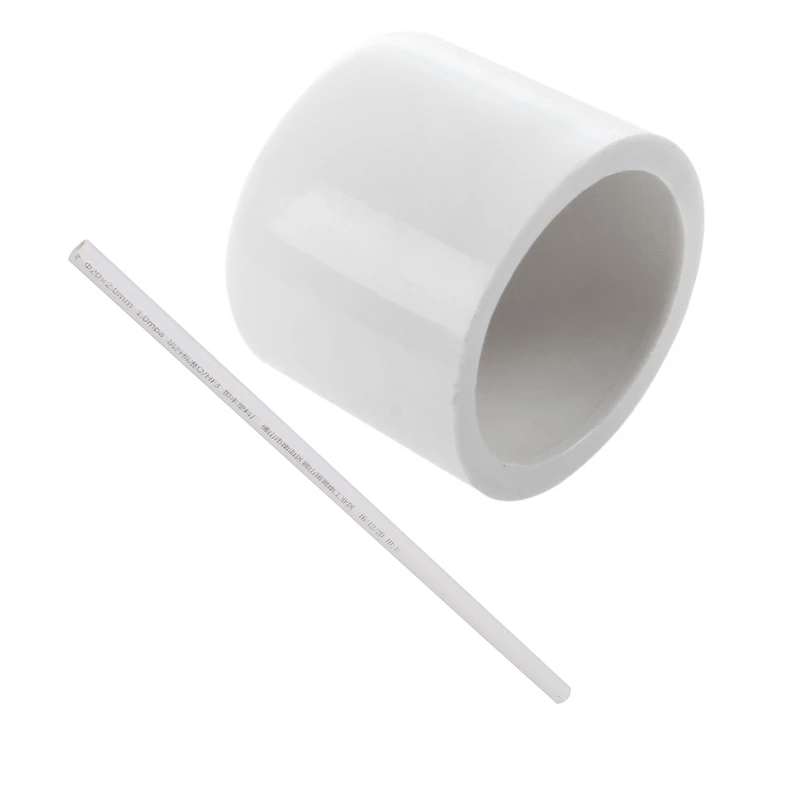 8 шт. белая водопроводная труба фитинги: 3 20 мм наружный диаметр ПВХ электрические