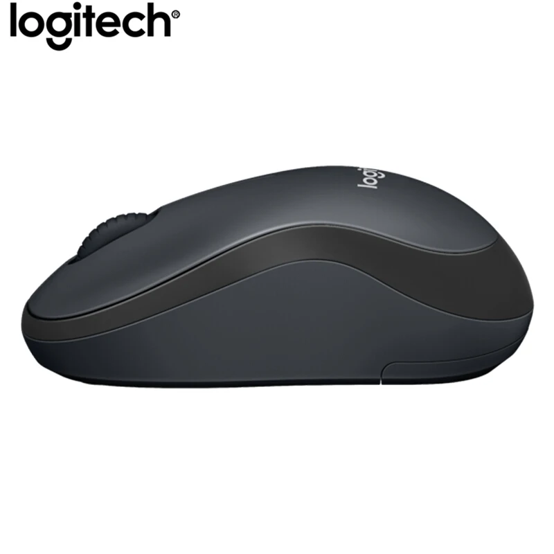 Беспроводная Бесшумная мышь logitech M220, игровой компьютер, usb-приемник с 2,4 ГГц, Высококачественная оптическая эргономичная мышь для дома и офиса