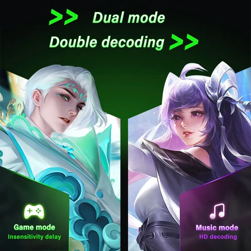 

Gamer Wireless Headphones Ultra Low Latency TWS Bluetooth Earphone with Microphone HiFi Stereo Winner Gaming Headset