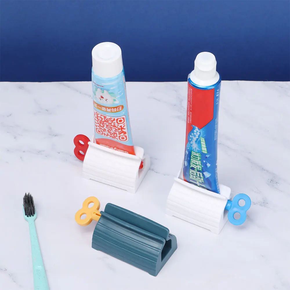 4 Цвета домашний пластиковый тюбик зубной пасты простая соковыжималка для