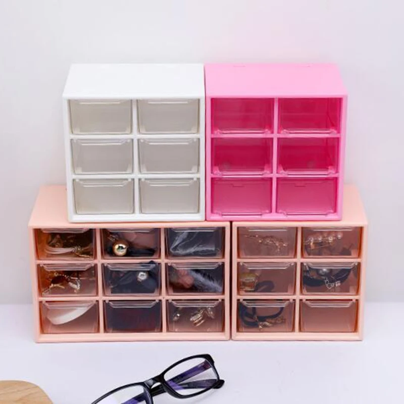 

1 Pc Makeup Organizer Adjustable Drawers Desk Storage Holder Skincare Organizers Makeup Holder for Bathroom Dresser