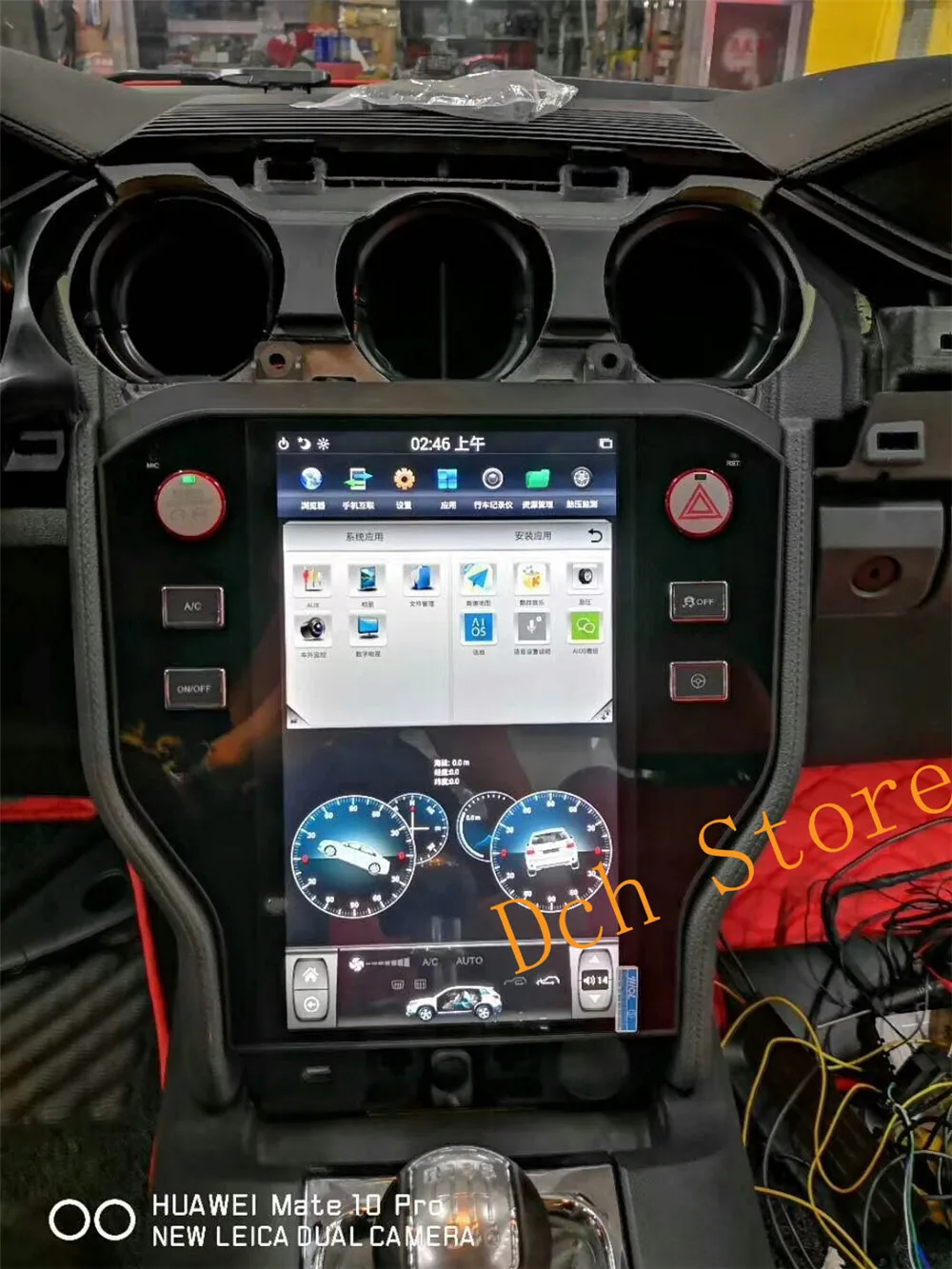 Автомобильный DVD-плеер Tesla Style 12 1 дюйма вертикальный экран Android 9 0 GPS-навигация для