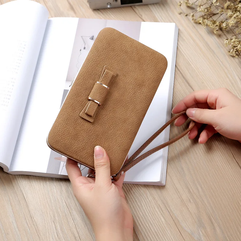 Новинка 2020 женский модный классический коричневый держатель для карт уличная