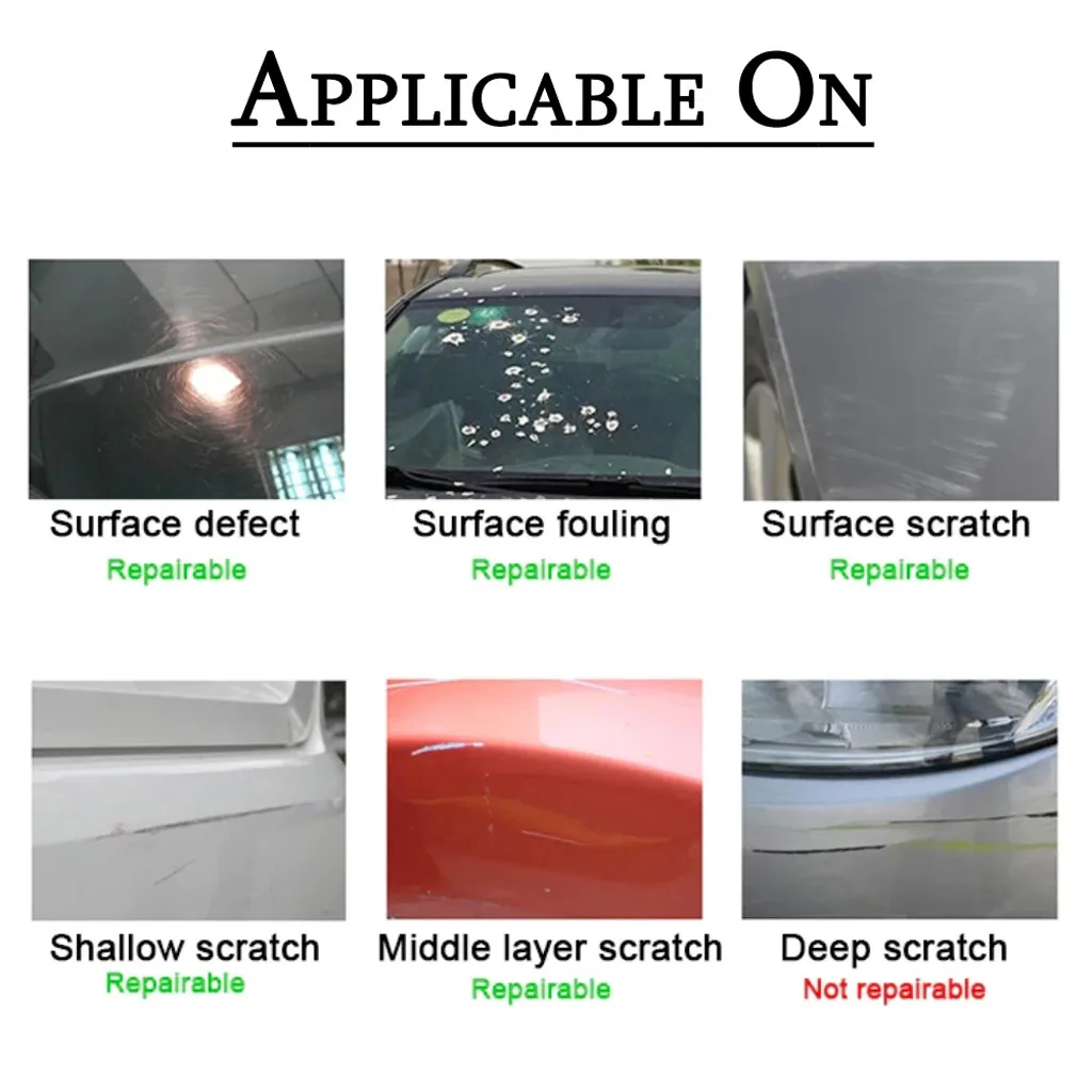 Инструмент для удаления царапин на автомобиле тряпки из нано-материала