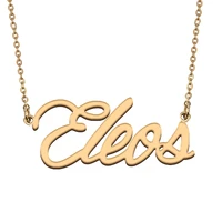 eleos custom name necklace customized pendant choker personalized jewelry gift for women girls friend christmas present