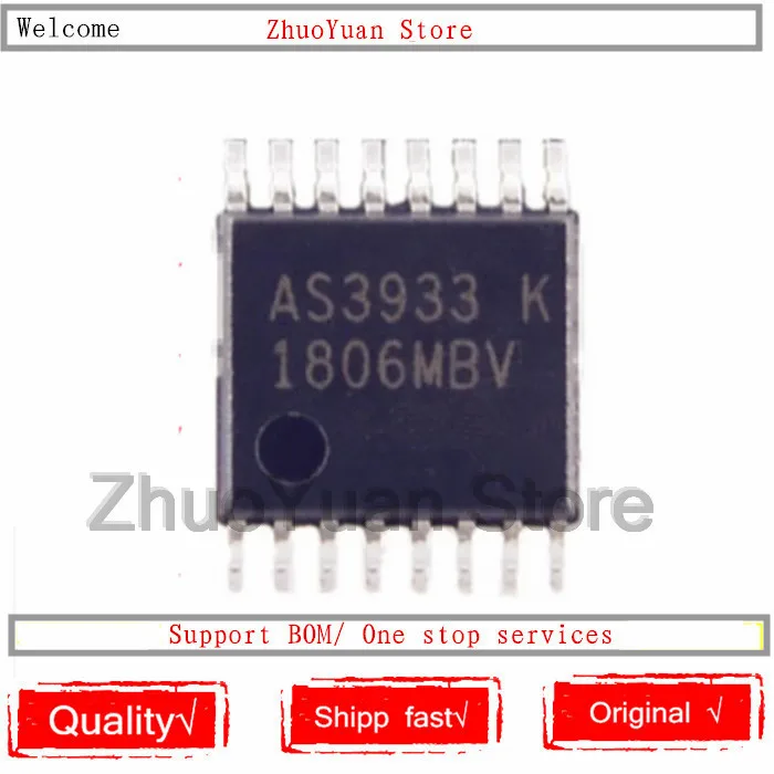 10 шт./лот новый оригинальный чип IC AS3933 BTST A3933 B TSSOP16|Голосовые модули