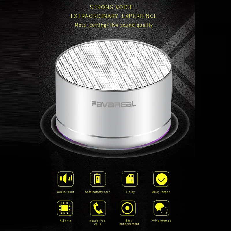 Мини Bluetooth динамик компьютерная Колонка Аудио Телефон Музыка FM TF стерео для Xiaomi