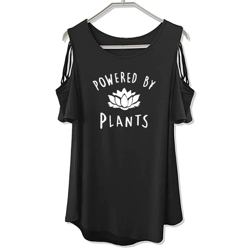 Новинка 2020 Лидер продаж Вегетарианская модная футболка с изображением растений