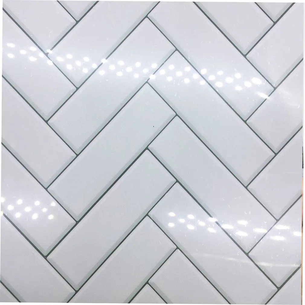 

Aliex Sells Nordic Modern Minimalist White Herringbone Style Tile Stickers Bedroom Kitchen Living Room Study Wall Stickers