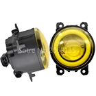 2 шт. светодиодные противотуманные фары с ангельским глазом для FORD для транзита TOURNEO TRANSIT CUSTOM FOCUS MK23 платформа шасси FUSION