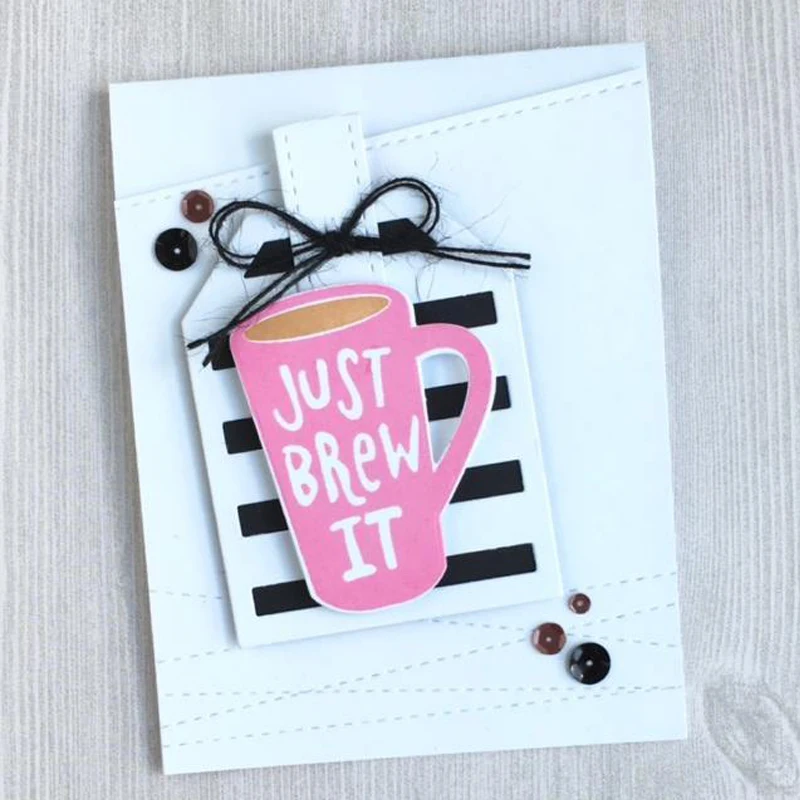 Выскальзывающий язычок на картах высечки для украшение создания открыток штампы