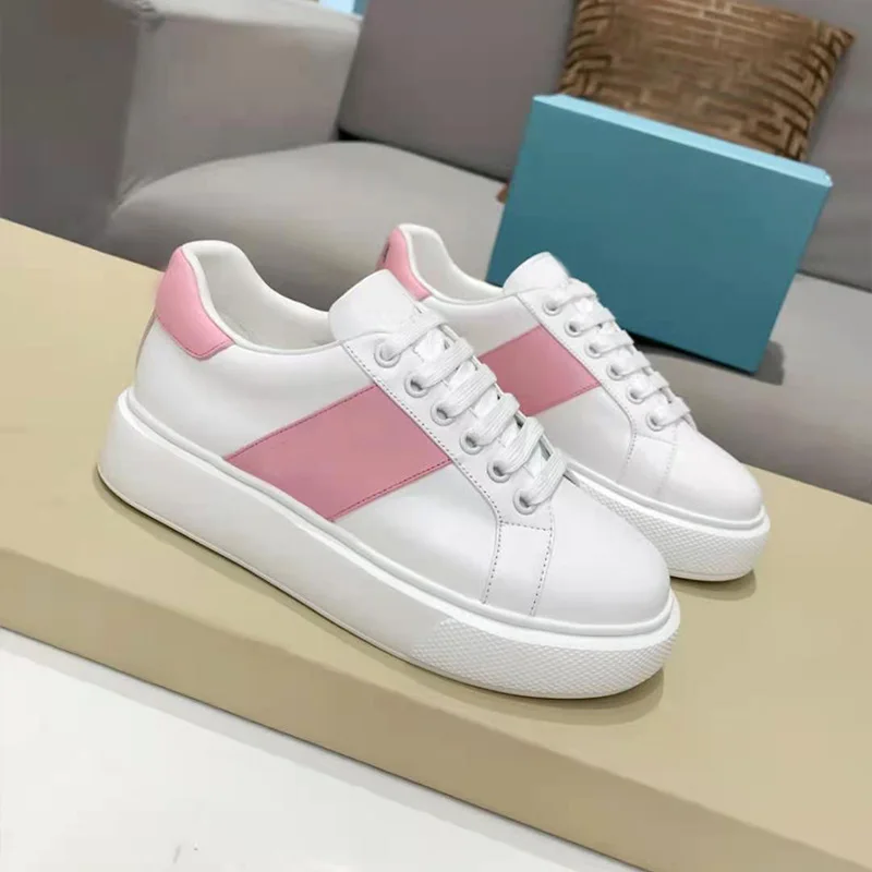 

Small White Shoes Women's Sports Style Color Matching Youth All-match Flat-bottomed Platform Lightweight Travel Women's Shoes