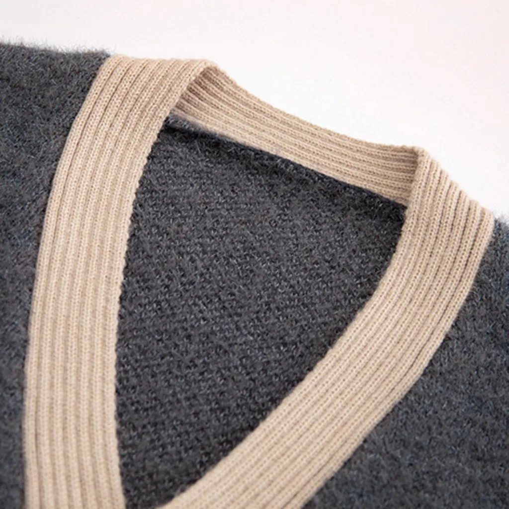 Women Sweater Solid Cardigan 2019 New Fashion Autumn Winter Long Sleeve Button Loose Knitted female Sweaters Coat F821 |