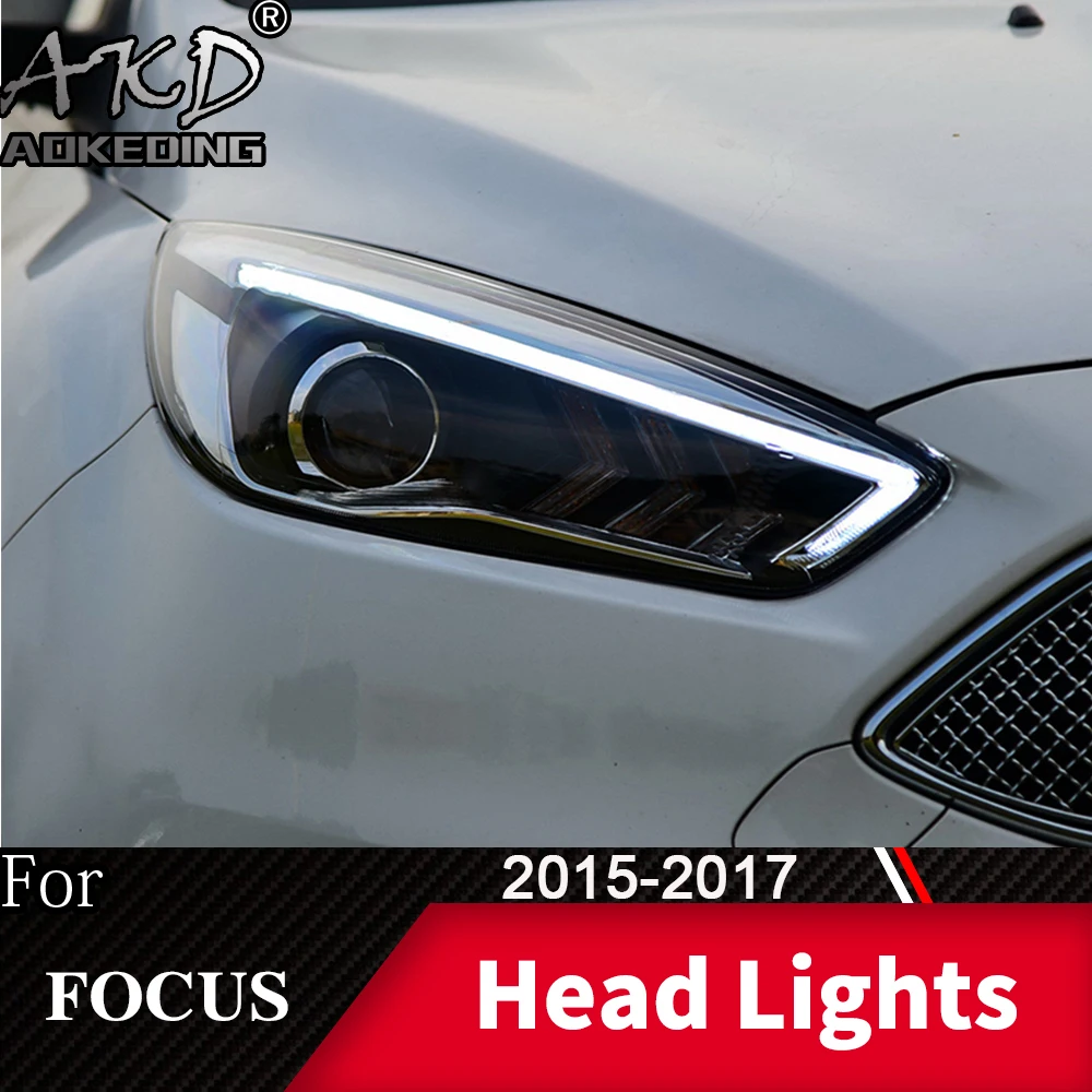 Передняя фара для автомобиля Ford Focus 4 2015 Новинка 2017 года фокус головной светильник