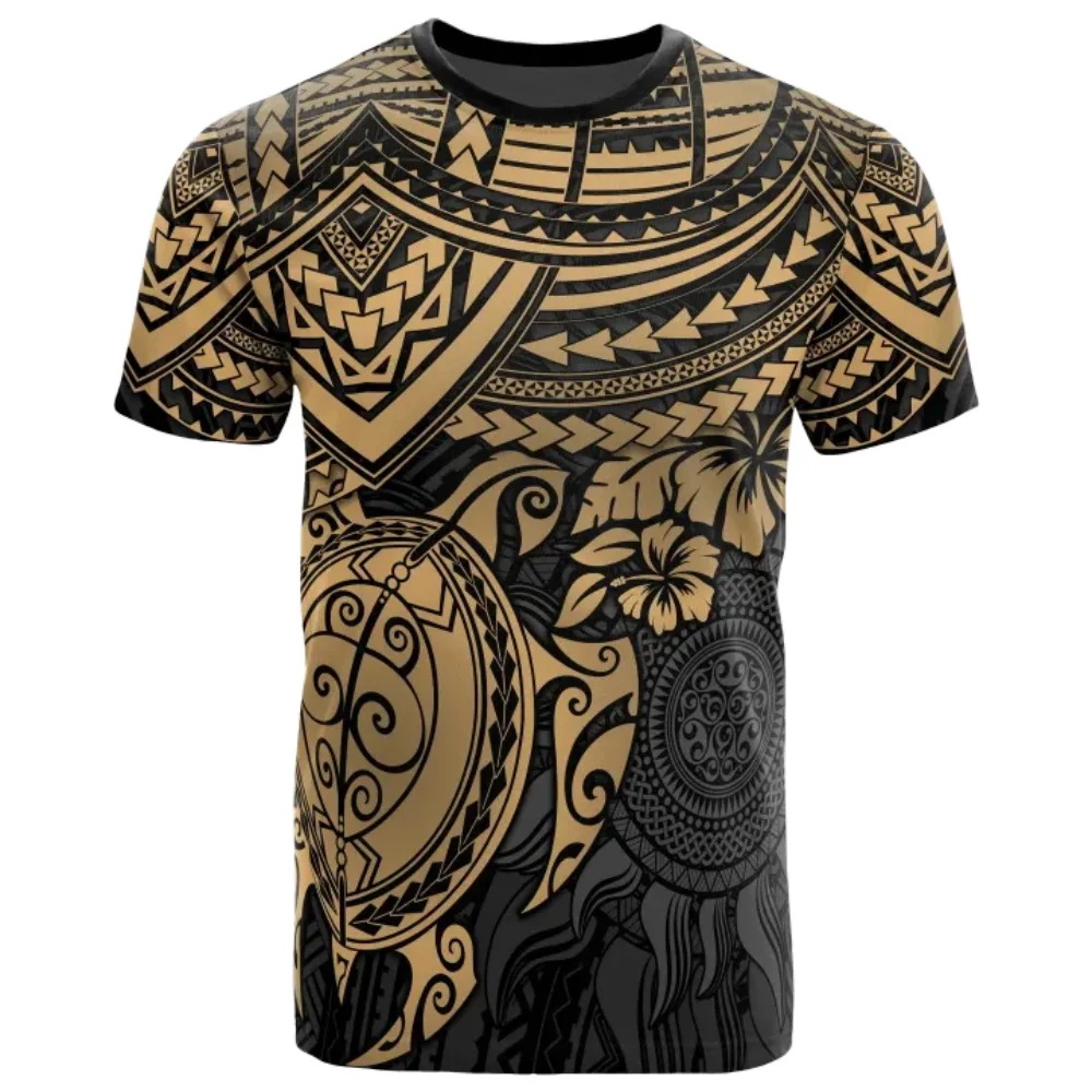 

CLOOCL Polynesian Turtle T-Shirt 3D Tribal Totem Printed T-Shirt Men Women Fashion Short Sleeve Streetwear Casual Tees Tops