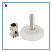 extruder shaft assembly gear single and dual direct extruders with prusa i3 steel pulley for primary 1 755 0 drive gear