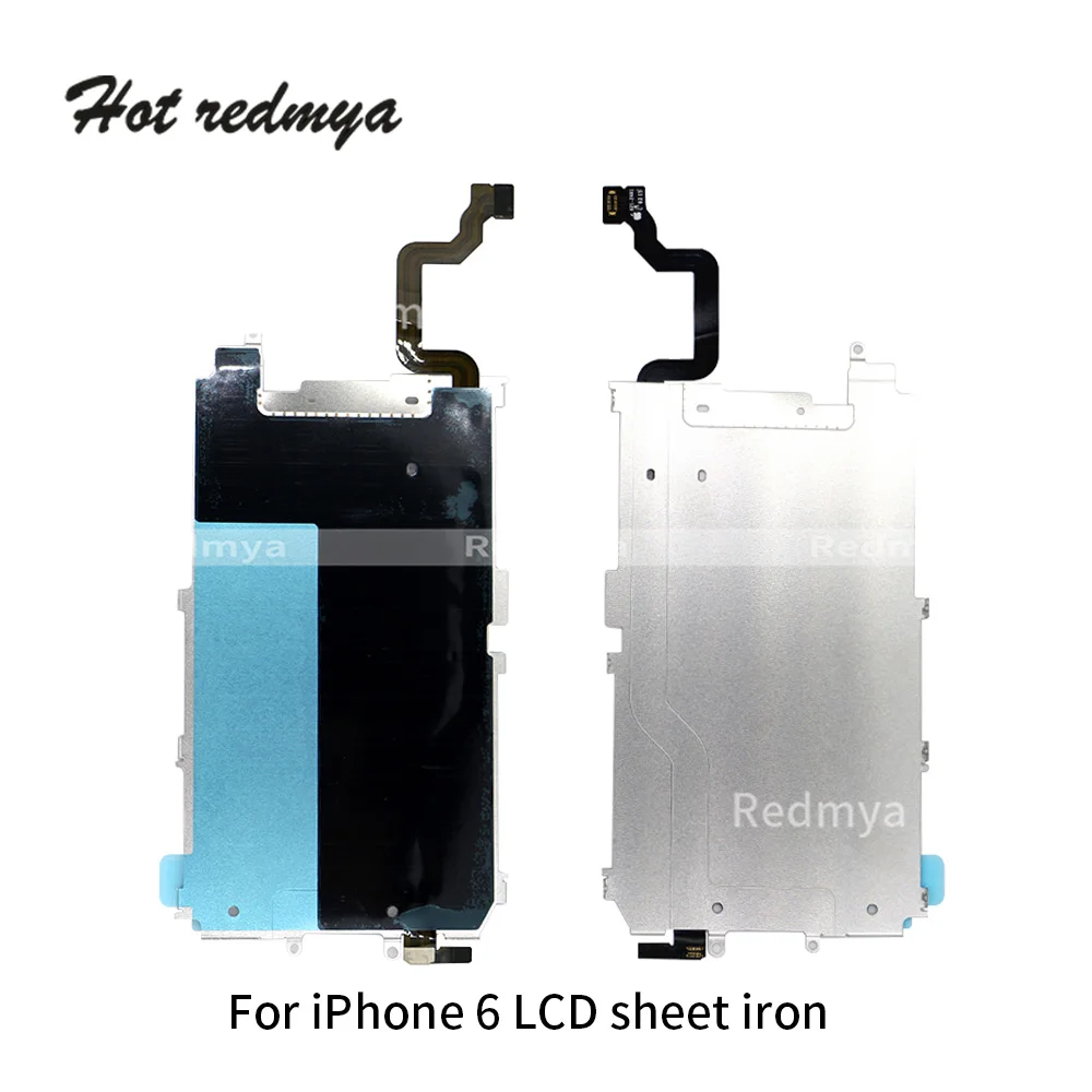 

Запасные части для ЖК-экрана, металлическая пластина, с кнопкой «домой», гибкий кабель, для iPhone 6, 6G Plus, металлические кронштейны для ЖК-экран...