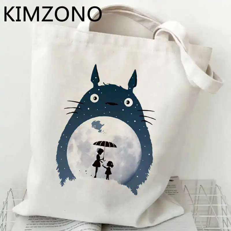 

Сумка для покупок Totoro, тканевая Экологически чистая сумочка-тоут, шоппер