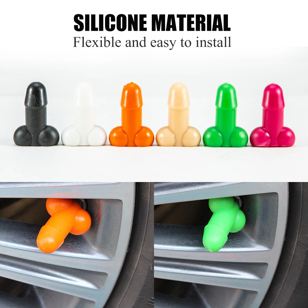 Автомобильная мерная крышка стержня клапана идеальная светящаяся колеса