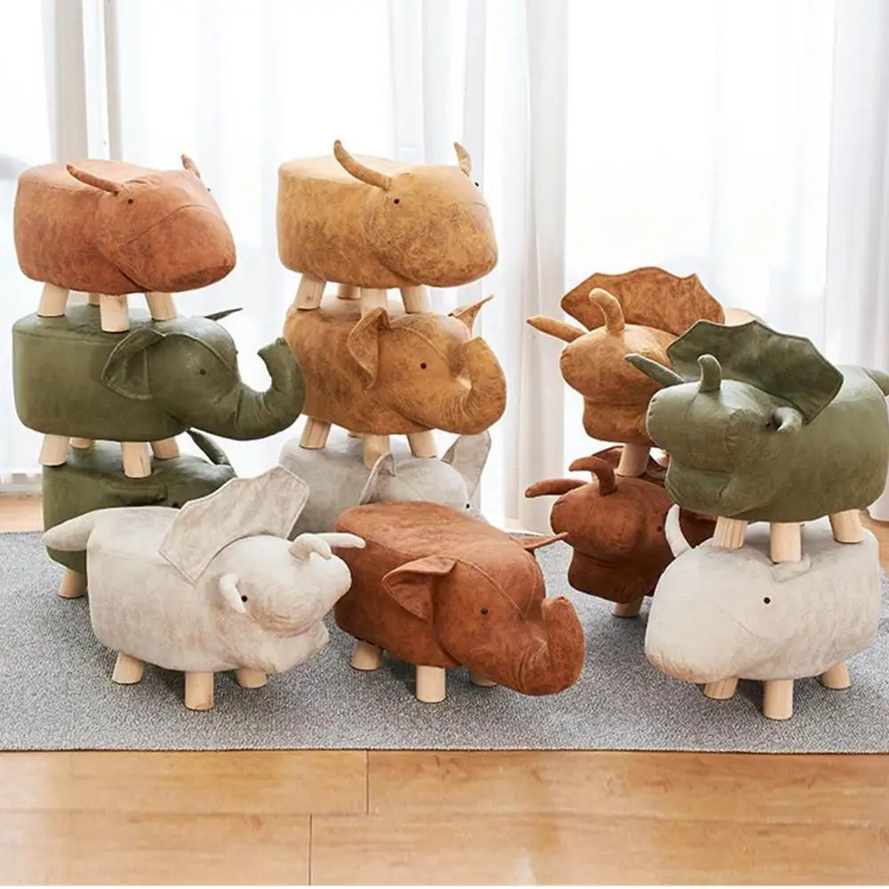 Детский табурет в форме животного пуфик диван мягкая подушка кресло пуф сиденье