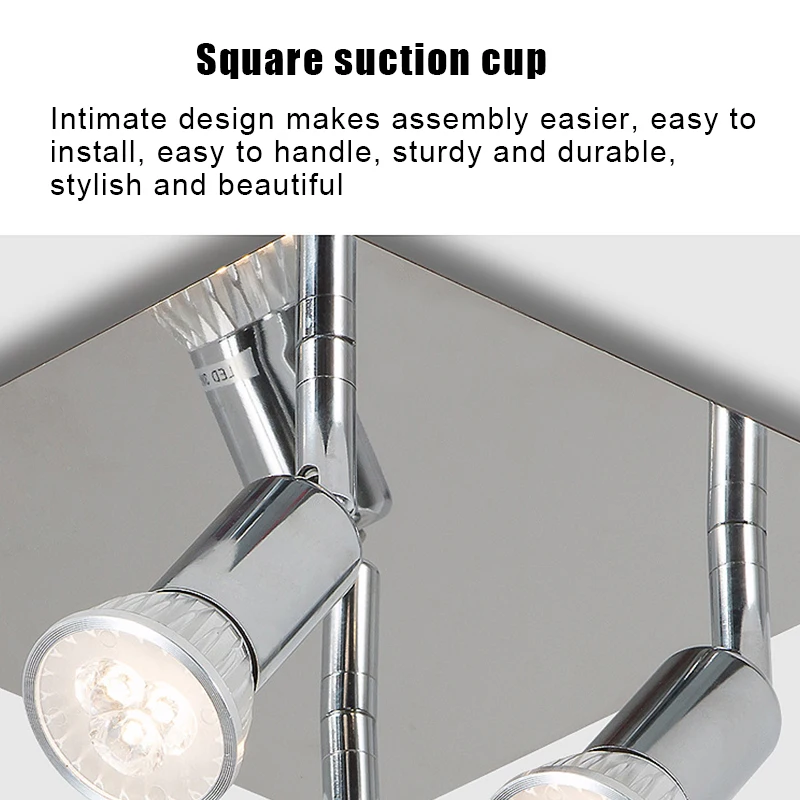 Современный потолочный светильник в виде пятен Регулируемая лампа с