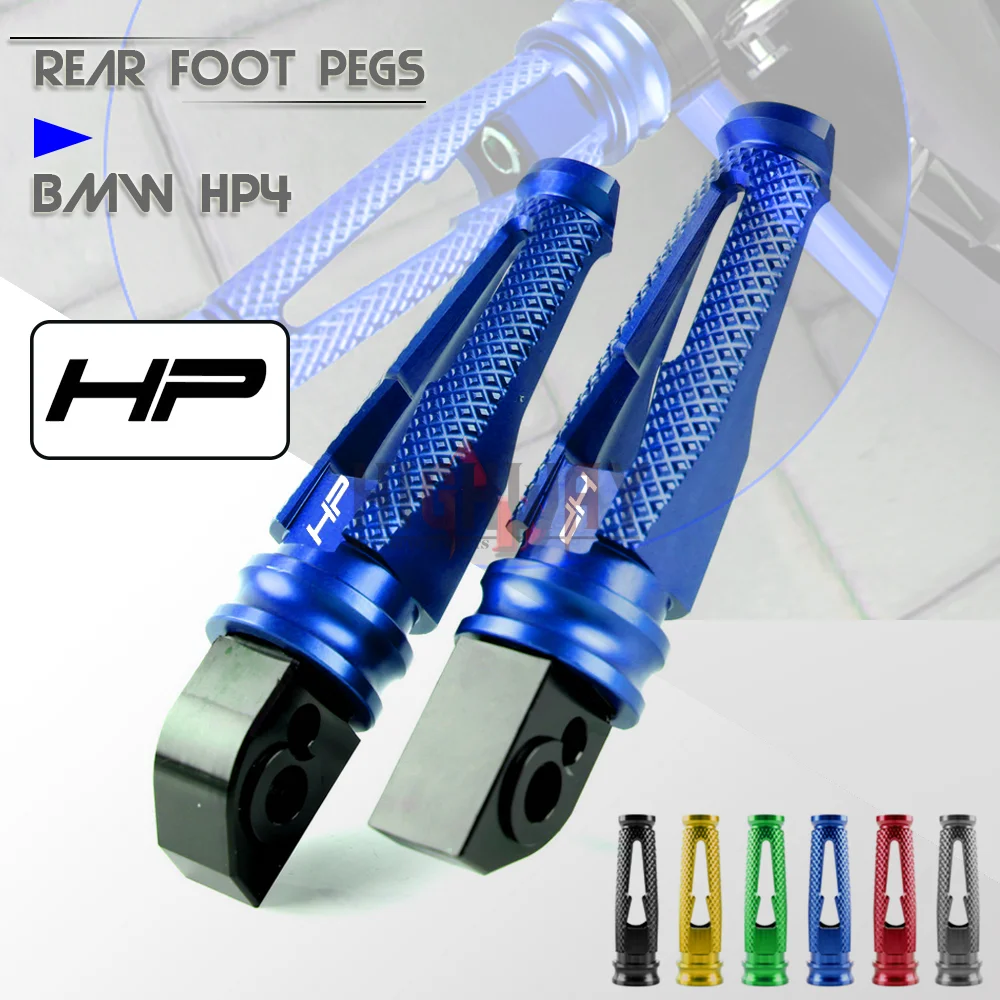 

Motorcycle CNC Aluminum Rear Passenger Footrests Foot Rests Foot Pegs For BMW HP4 S1000RR S 1000 RR S 1000RR